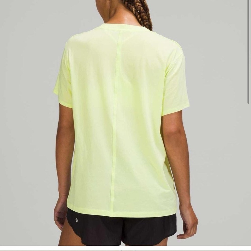 Lululemon All Yours Tee - Size 20 - Light Citrus Yellow/Green (Lemon Vibe?)